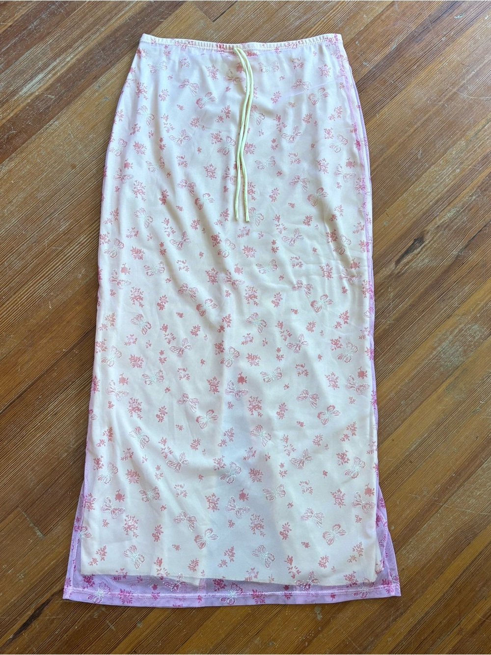 Vintage Step by Step Butterfly Skirt